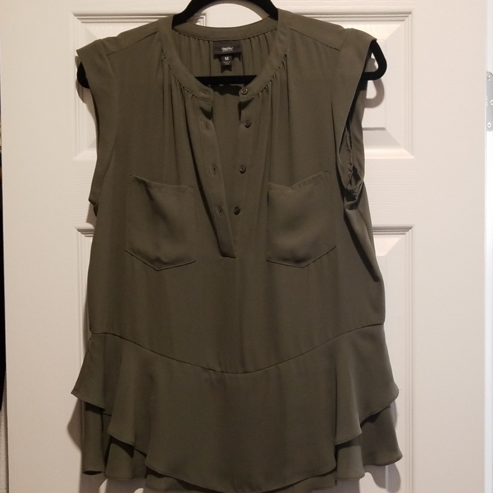 PEPLUM BLOUSE